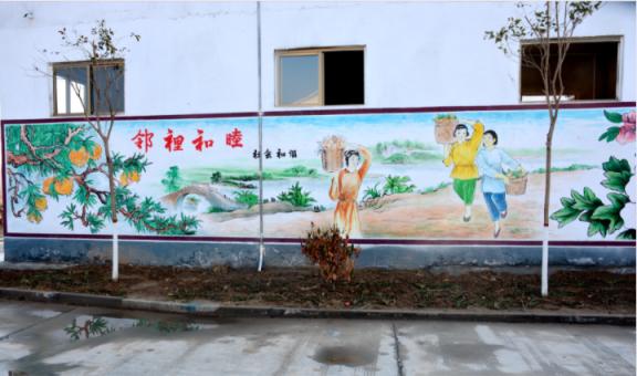 洱源乡镇文化墙 乡风文明焕发新活力