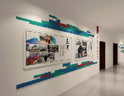 洱源企业文化墙用什么材料好？